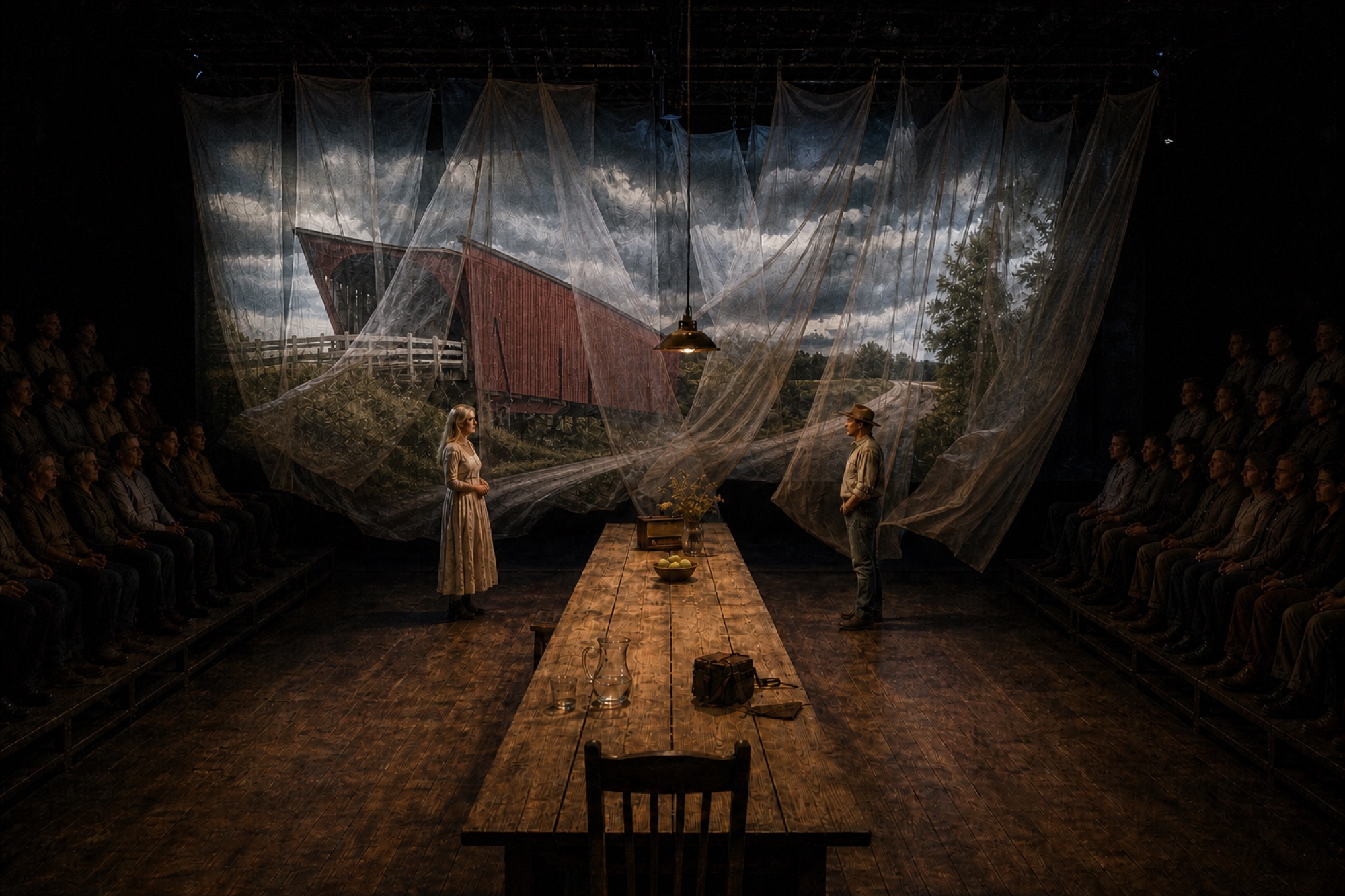 Étude scénographique de The Bridges of Madison County